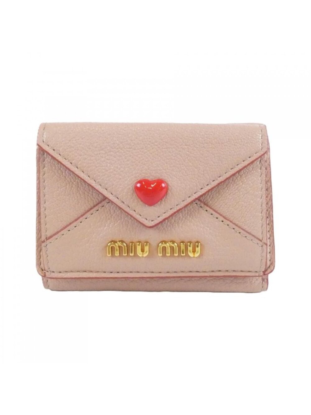 Miu Miu Wallet Gold